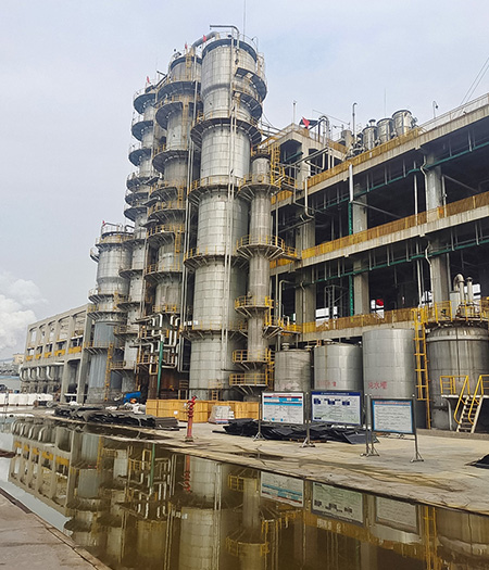 240000 ton Hydrogen Peroxide Plant of Yangmei Taiyuan Chemical New Material Co., Ltd