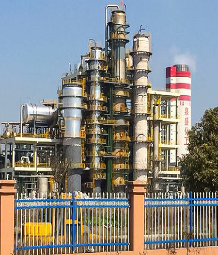 180000 ton Hydrogen Peroxide Plant of Anhui Quansheng Chemical Co., Ltd