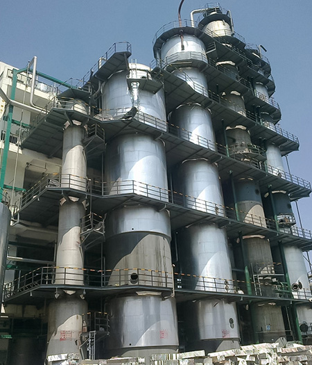 100000 ton Hydrogen Peroxide Plant of Shijiazhuang Baipo Zhengyuan chemical fertilizer Co., Ltd