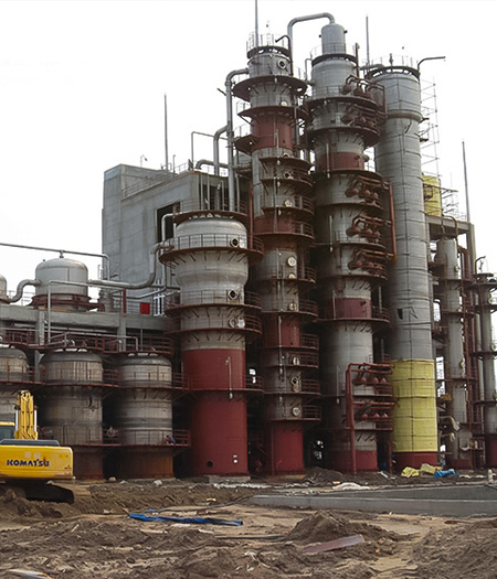 180000 ton Hydrogen Peroxide Plant of Shandong Huatai yingtelos Chemical Co., Ltd